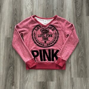 Y2K PINK Victoria’s Secret Sweatshirt
